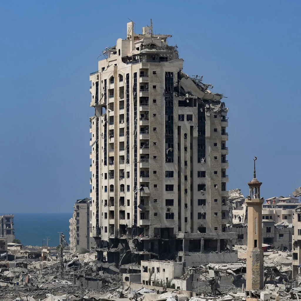 Urgent Gaza Home Caves In Amid Aid Blockade