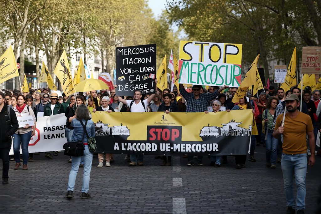 Belgian Farmers’ Protest Turns Violent Over EU-Mercosur Trade Deal