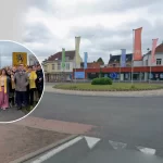 N-VA forms human chain at Menen border amid crime rise