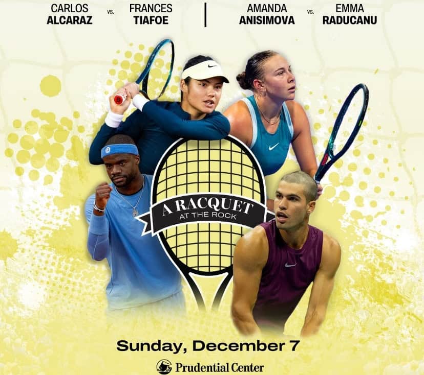 Tennis Exhibition Event Explosive Matchup Unveiled