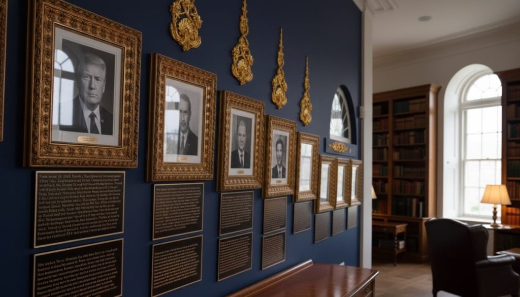 Trump Draws Criticism for Mocking Former US Presidents with New White House Plaques