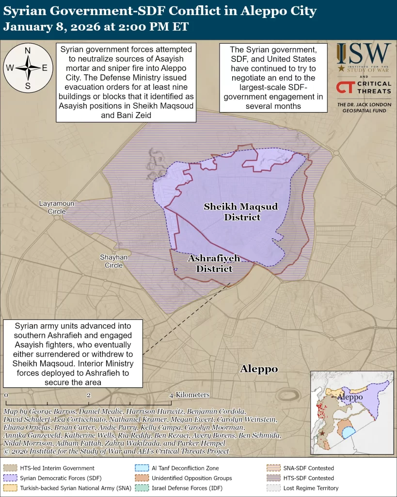 Latest Situation in Aleppo Shows Calm Stability 2026