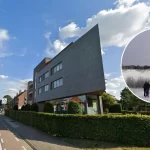 Genk families visit sledding spots as snow covers Limburg