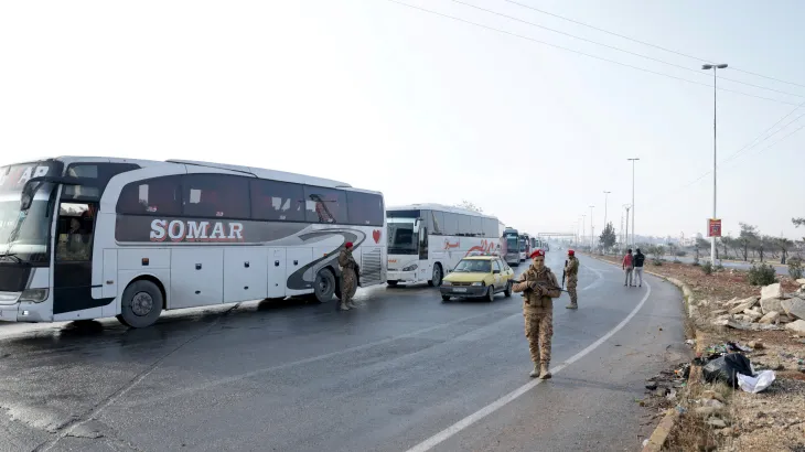 SDF Fighters Syria Aleppo 2026 Calm Shift Signals Change