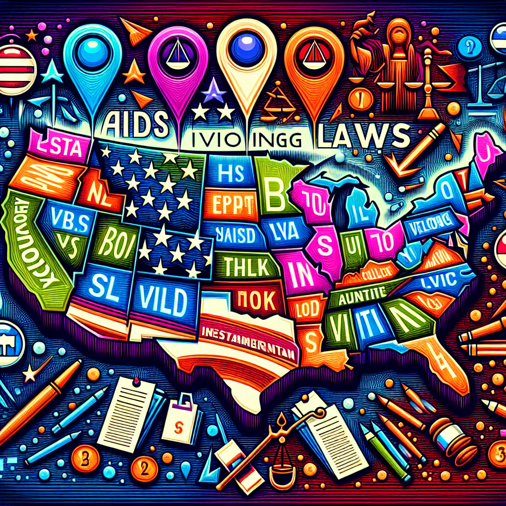A vivid composition illustrating the concept of voting law changes in the United States. This could include a stylized map of the US with multicolored pointers indicating different states. Surrounding this central image could be symbolic elements such as ballot papers, ballot boxes, pens, scales of justice. The entire depiction should be infused with an aura of impartiality and democratic values. Words such as 'Insights', 'Changes', and 'Voting Laws' overlaying the image. Avoid depictions of any specific politicians or identifiable public figures.