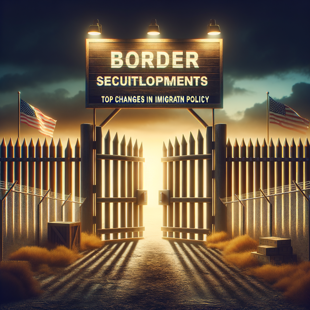 Border Security Developments: Top Changes in US Immigration Policy