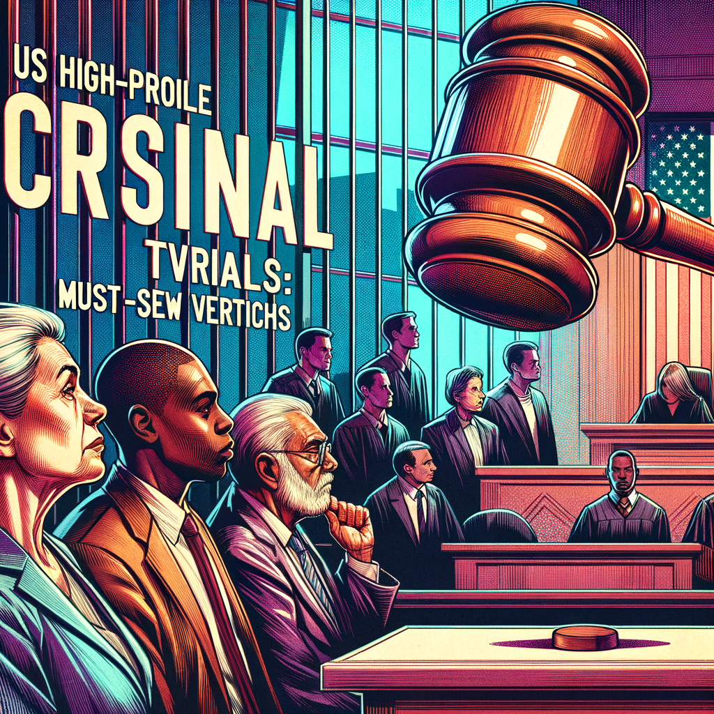 US High-Profile Criminal Trials: Must-See Verdicts