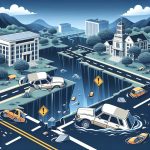 Road collapse caught on video as 2 vehicles sink near University of Nebraska