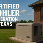 KOHLER Generator Installation in Texas | Certified Experts