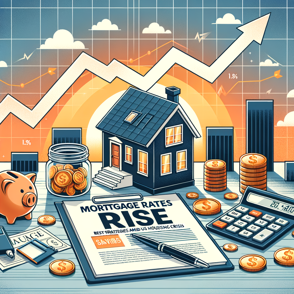 Mortgage Rates Rise: Best Strategies Amid US Housing Crisis