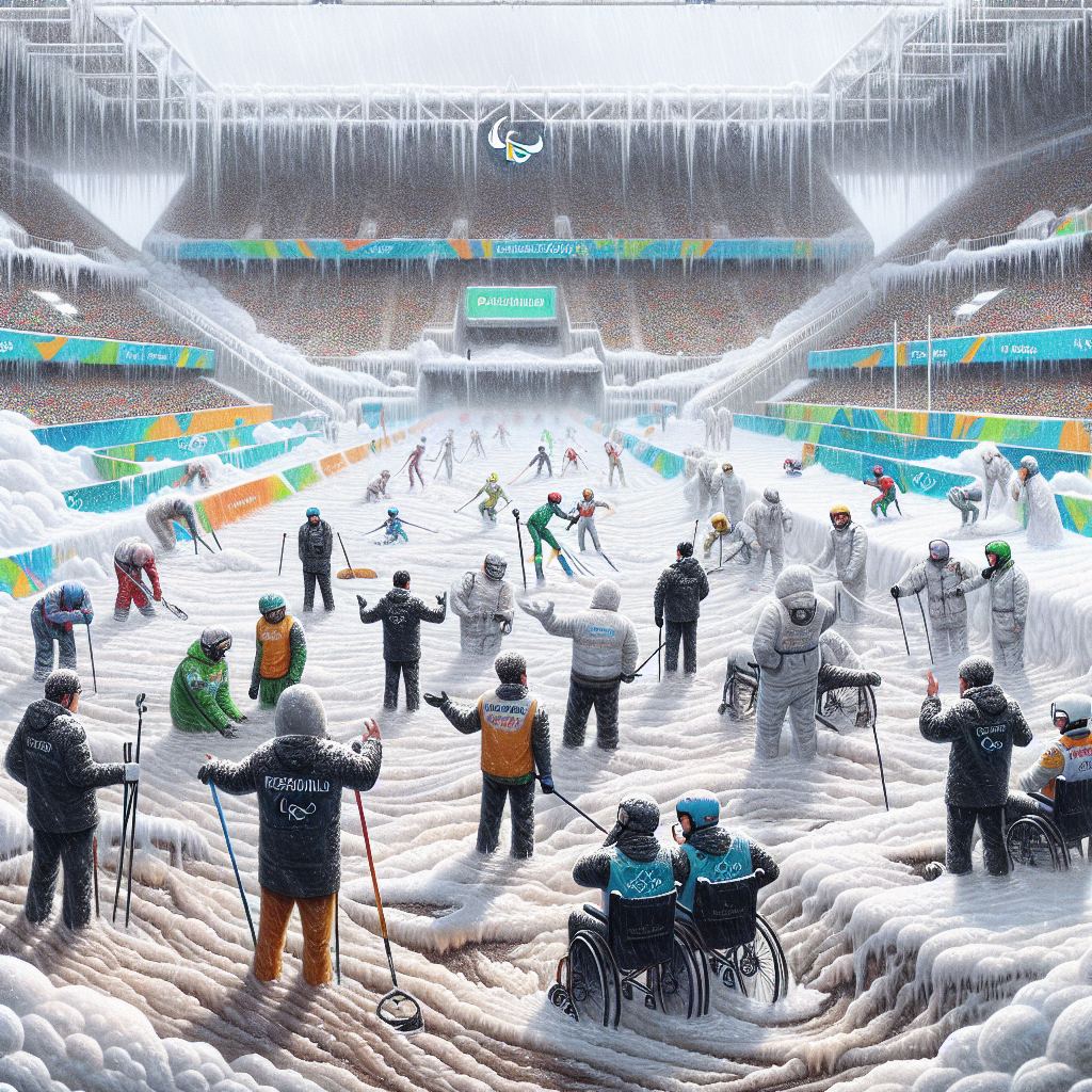 Demands Increase to Reschedule Paralympics Amidst Chaotic Slushy Conditions