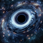 How can you capture footage of a black hole in motion?