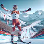 Reece Howden from Canada claims gold medal at World Cup ski cross competition in Austria.