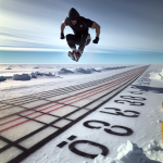 Chris Stipdonk from Team N.W.T. sets a new record in the knuckle hop at the Arctic Winter Games, surpassing a 38-year-old milestone.