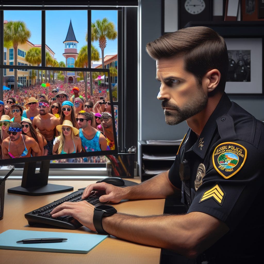 Florida sheriff harnesses social media to combat spring break mayhem.