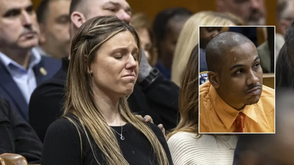 NYPD Officer’s Widow in Tears as Trial of Alleged Killer Commences