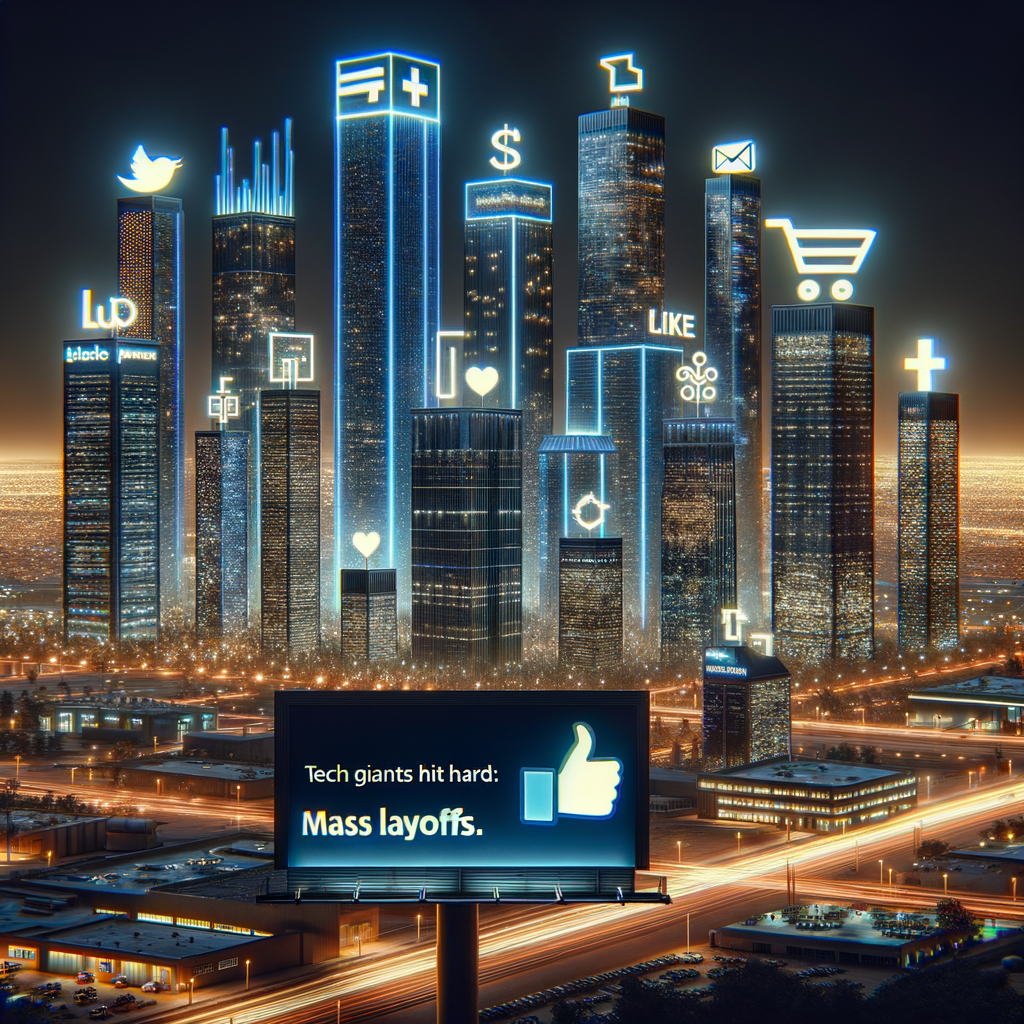 Tech Giants Hit Hard: Mass Layoffs and Impact on Google, Amazon, Meta, Tesla