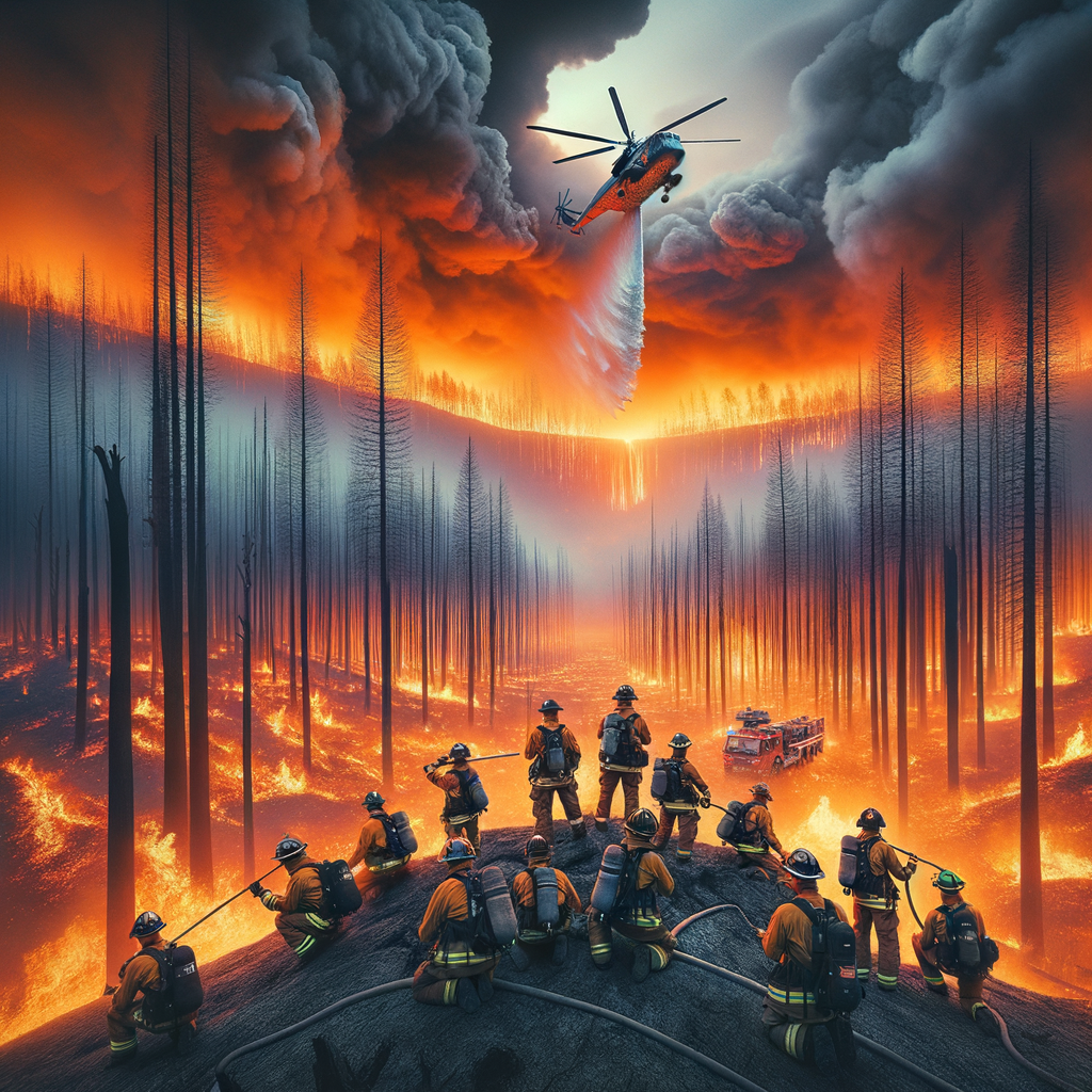 Wildfire Emergency: Unprecedented Heatwaves Ravaging US