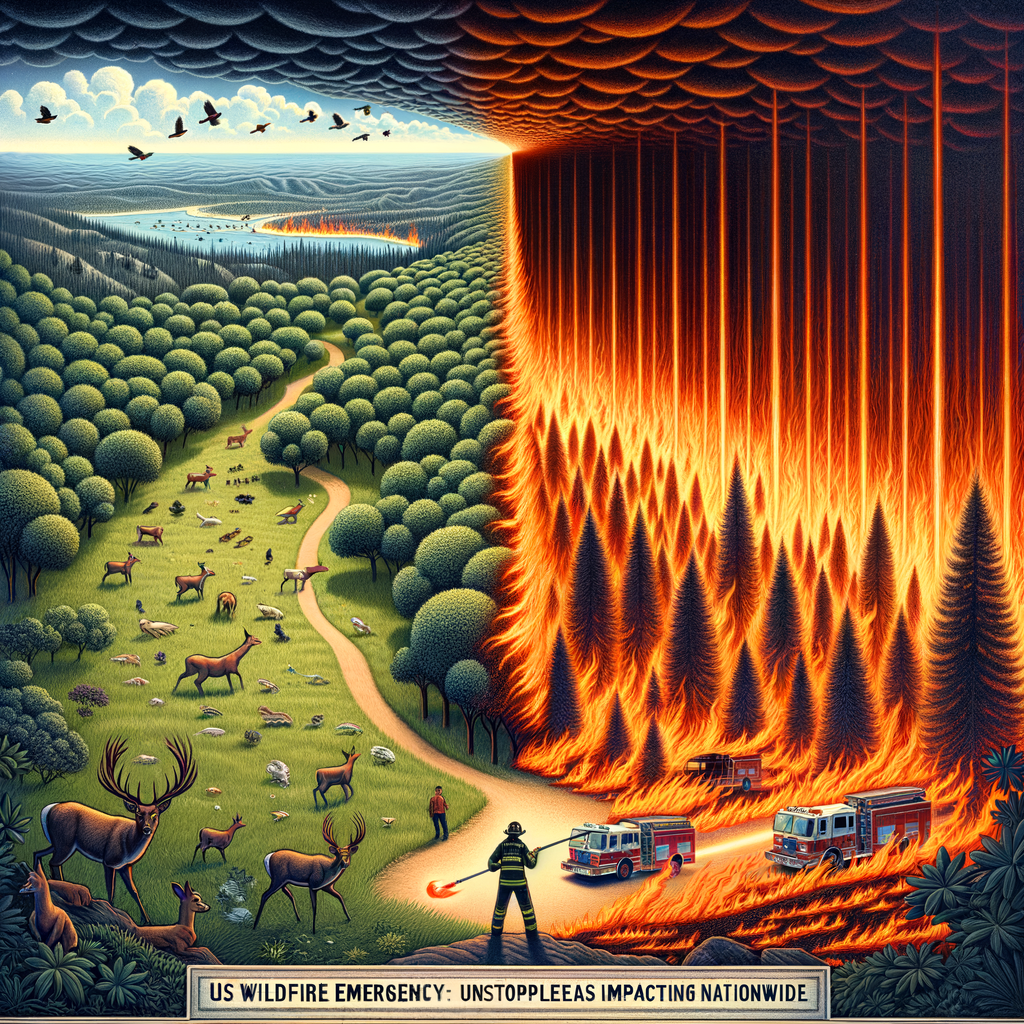 US Wildfire Emergency: Unstoppable Heatwaves Impacting Nationwide