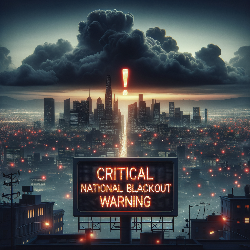 Power Grid Failure Risks: Critical National Blackout Warning