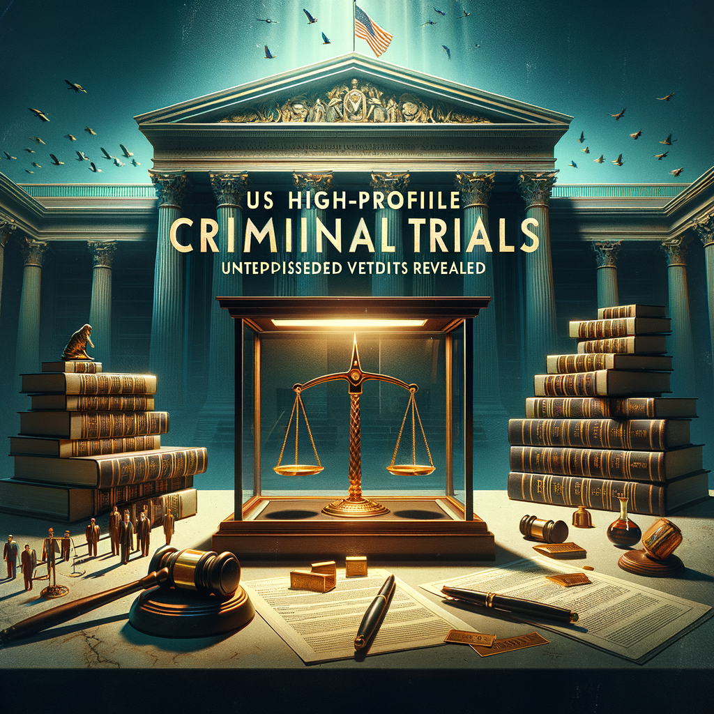 US High-Profile Criminal Trials: Unprecedented Verdicts Revealed