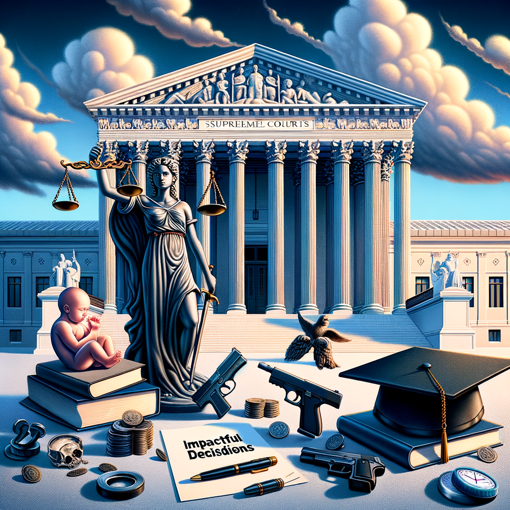 US Supreme Court Rules on Abortion, Gun Laws, and Student Loans: Impactful Decisions