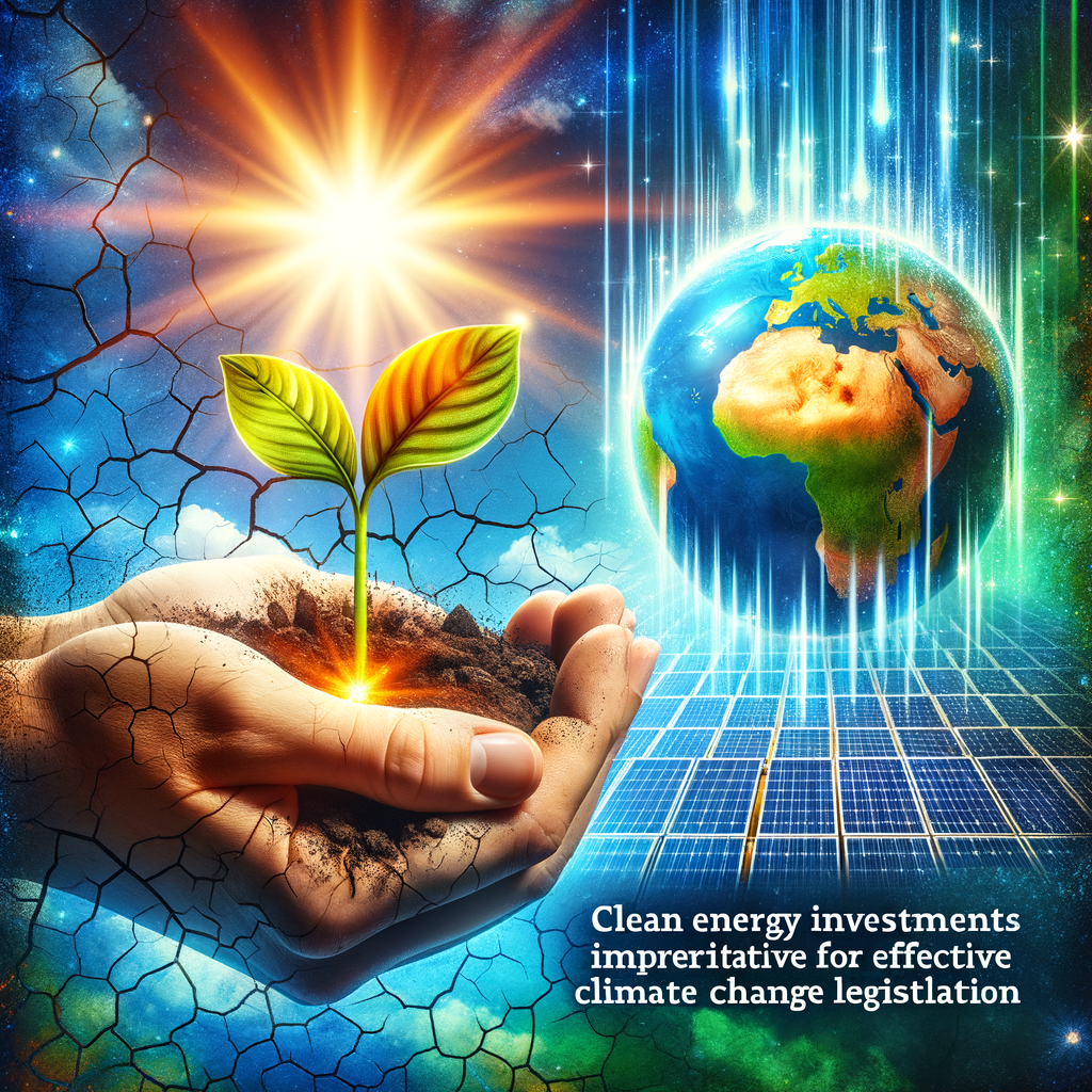 Clean Energy Investments Imperative for Effective Climate Change Legislation