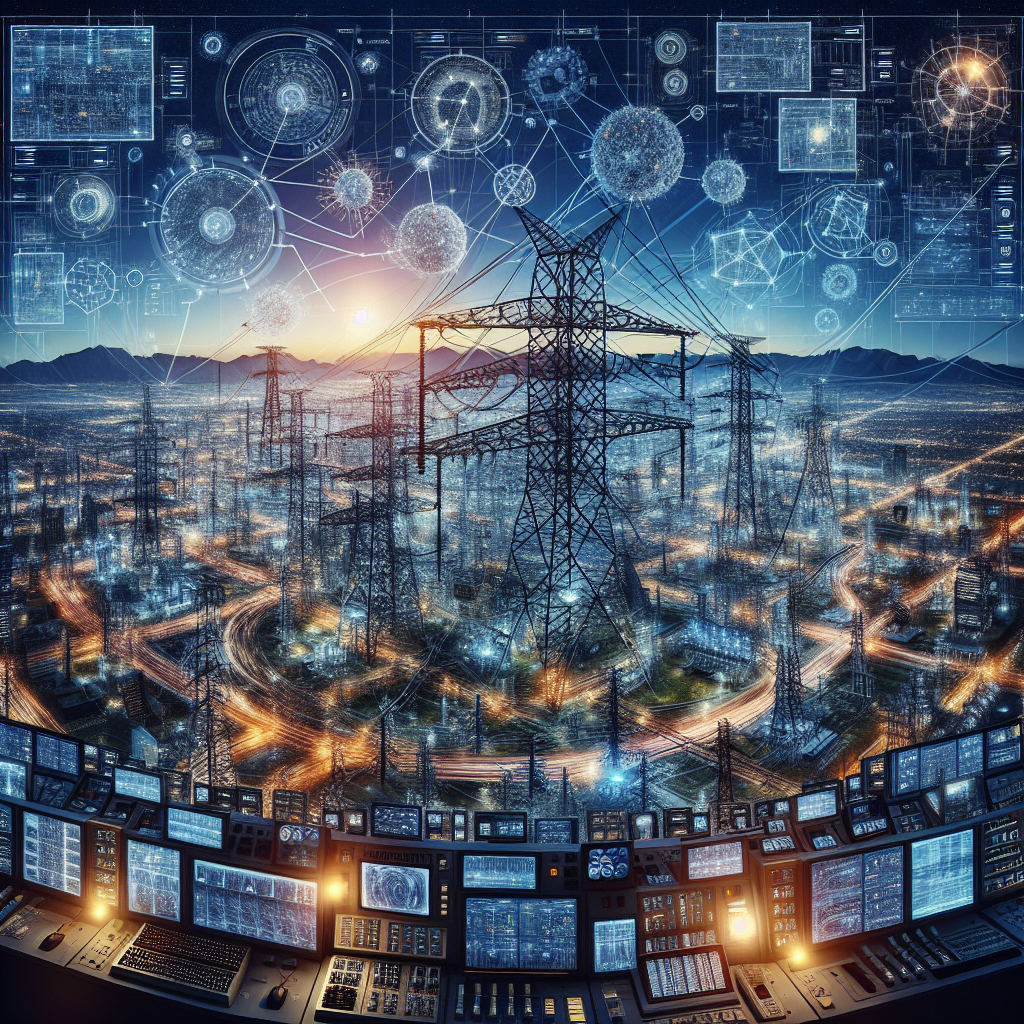 A highly complex, intricately interconnected power grid spanning the breadth of an entire nation. Massive power pylons, intertwined transmission lines, and vast substations spread like a spider web across cityscapes, rural plains, mountains, and deserts. A centralized control room with numerous screens and gauges, a symbol of nationwide management. Suddenly, lights begin to flicker as power fluctuates. Proactive strategies, symbolized by mechanical and electrical engineers, represented by diverse genders and ethnicities such as Caucasian and Black, are tirelessly working on preventative maintenance and system upgrades.