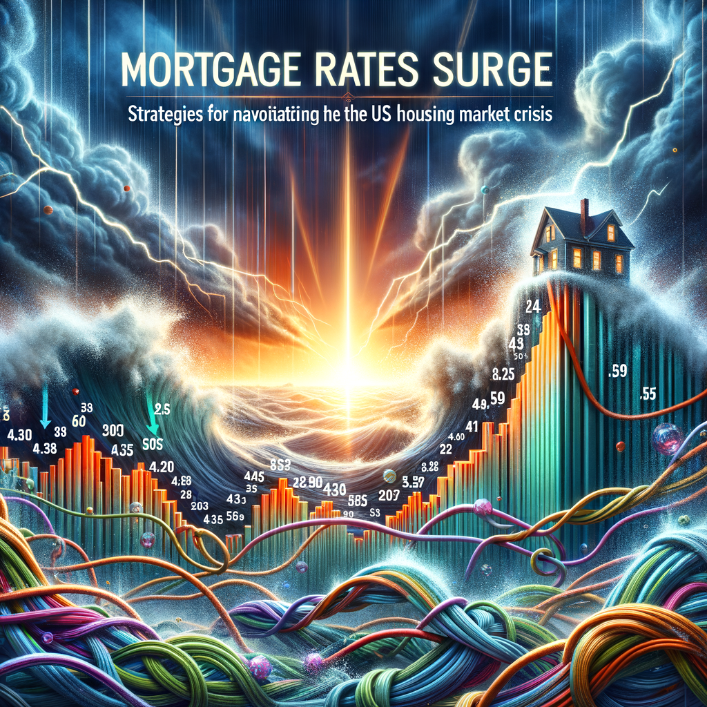 Mortgage rates surge: Strategies for navigating the US housing market crisis