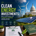 Illustration of Clean Energy Investments: Best Strategies for Climate Change Legislation