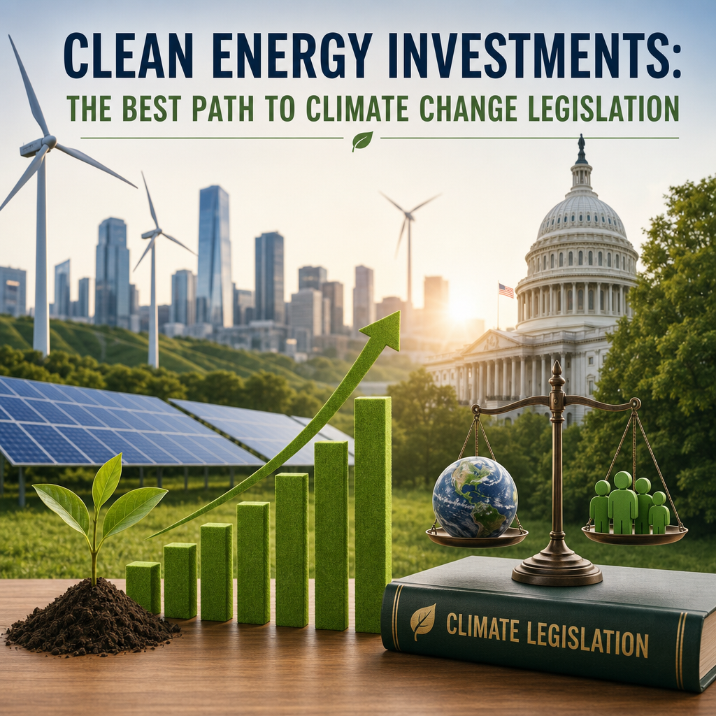 Additional Illustration of Clean Energy Investments: The Best Path to Climate Change Legislation