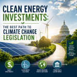 Illustration of Clean Energy Investments: The Best Path to Climate Change Legislation