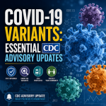Illustration of COVID-19 Variants: Essential CDC Advisory Updates