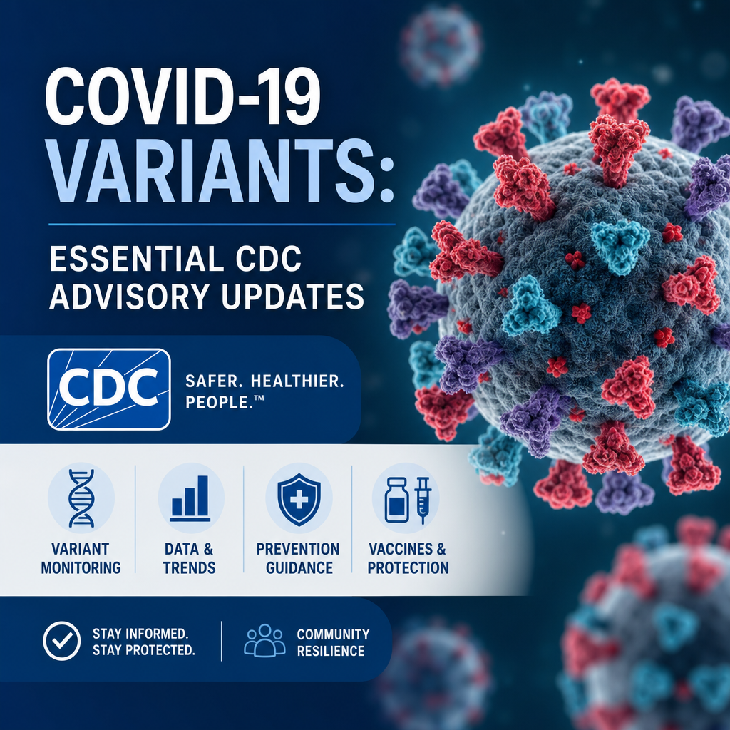 Additional Illustration of COVID-19 Variants: Essential CDC Advisory Updates
