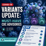 Illustration of COVID-19 Variants Update: Must-Have CDC Advisories