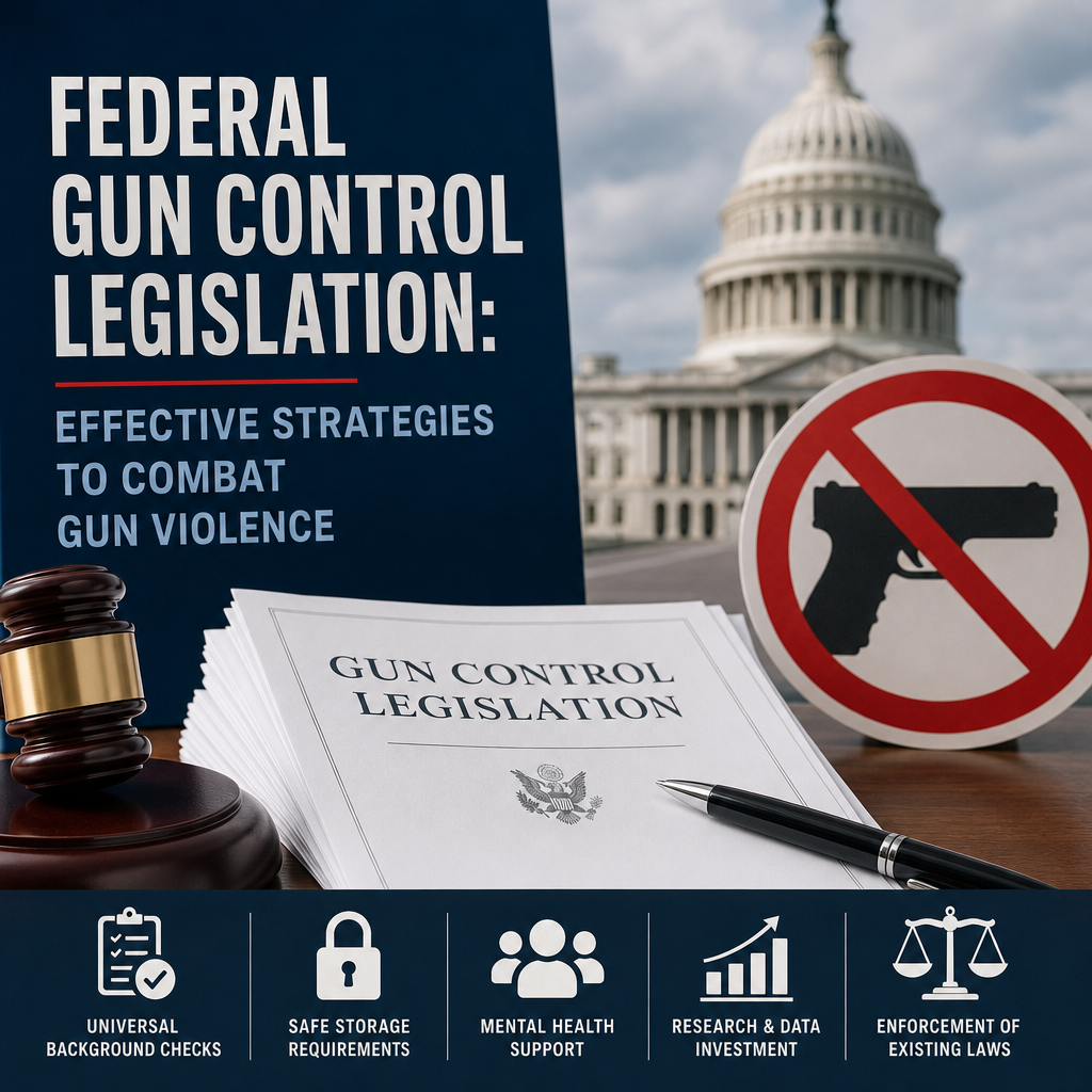 Additional Illustration of Federal Gun Control Legislation: Effective Strategies to Combat Gun Violence