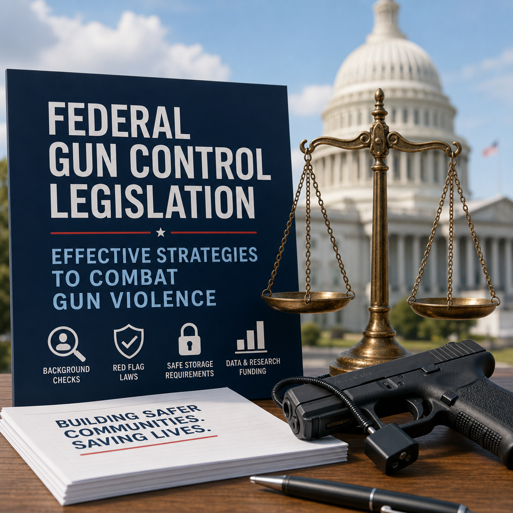 Additional Illustration of Federal Gun Control Legislation: Effective Strategies to Combat Gun Violence