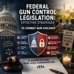Illustration of Federal Gun Control Legislation: Effective Strategies to Combat Gun Violence
