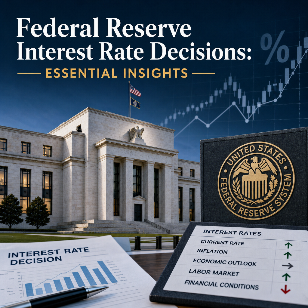 Illustration of Federal Reserve Interest Rate Decisions: Essential Insights