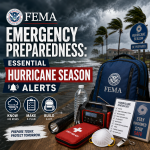 Illustration of FEMA Emergency Preparedness: Essential Hurricane Season Alerts
