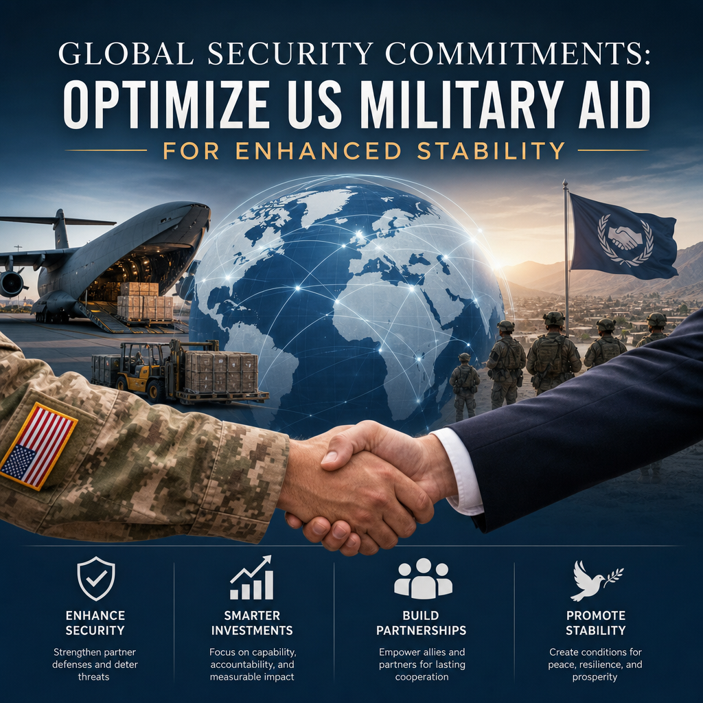 Additional Illustration of Global Security Commitments: Optimize US Military Aid for Enhanced Stability