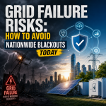 Illustration of Grid Failure Risks: How to Avoid Nationwide Blackouts Today