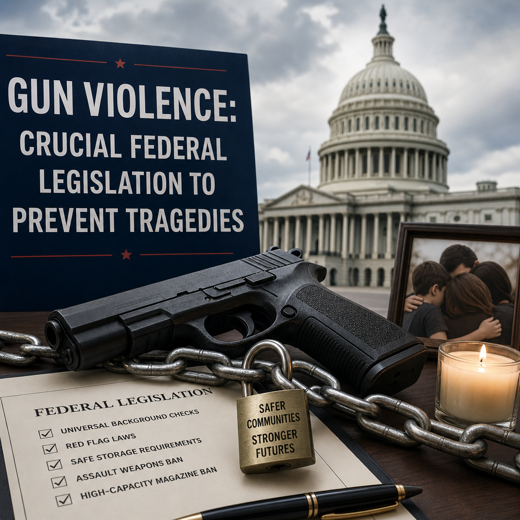 Additional Illustration of Gun Violence: Crucial Federal Legislation to Prevent Tragedies