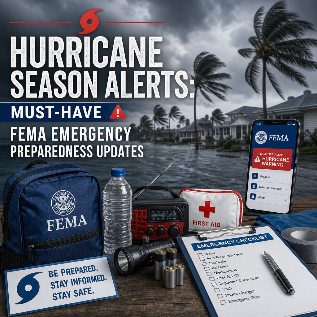 Additional Illustration of Hurricane Season Alerts: Must-Have FEMA Emergency Preparedness Updates