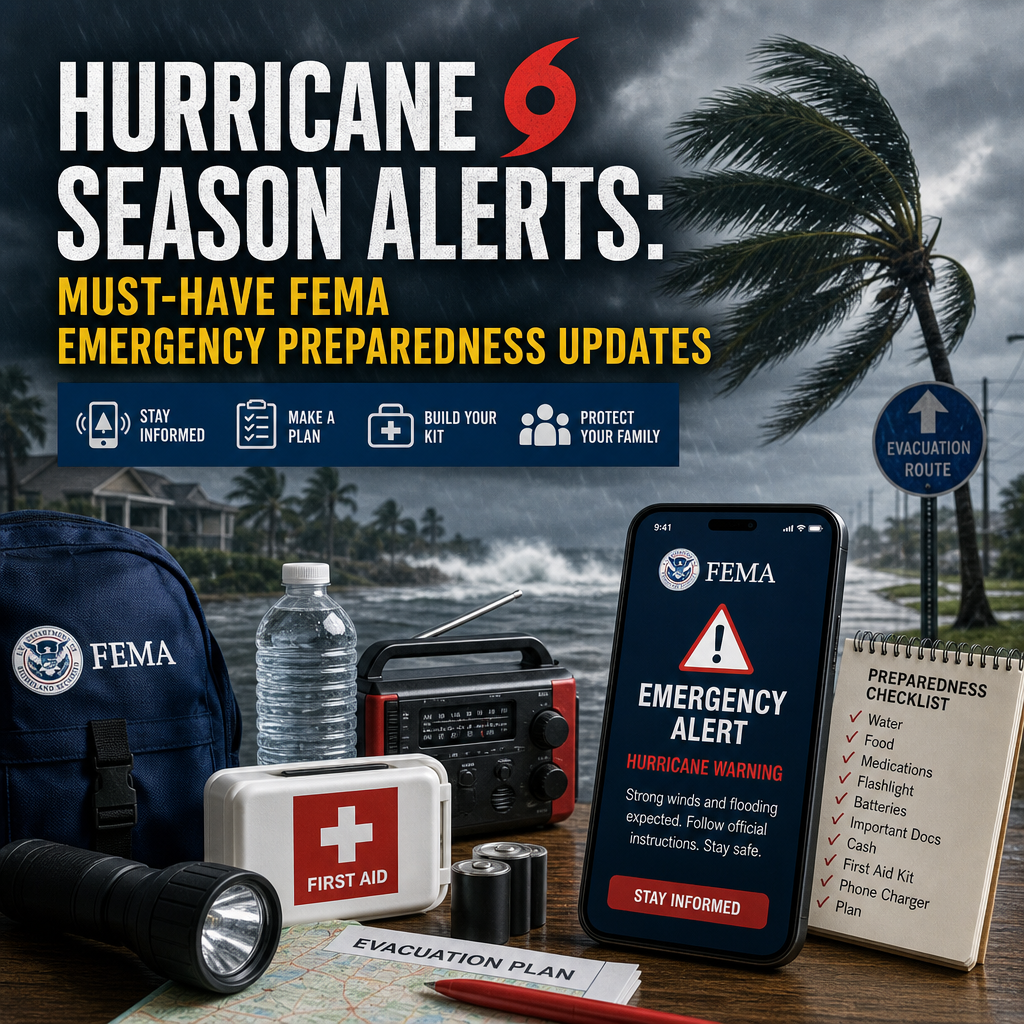 Additional Illustration of Hurricane Season Alerts: Must-Have FEMA Emergency Preparedness Updates