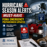 Illustration of Hurricane Season Alerts: Must-Have FEMA Emergency Preparedness Updates