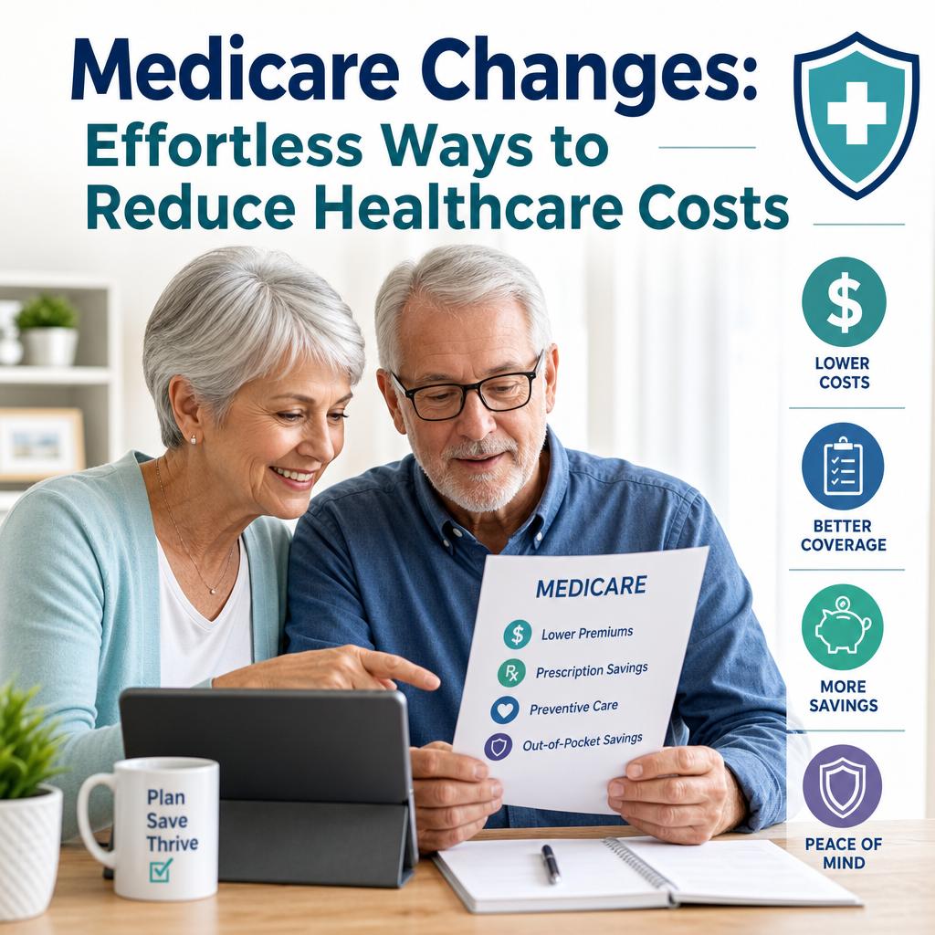 Illustration of Medicare Changes: Effortless Ways to Reduce Healthcare Costs