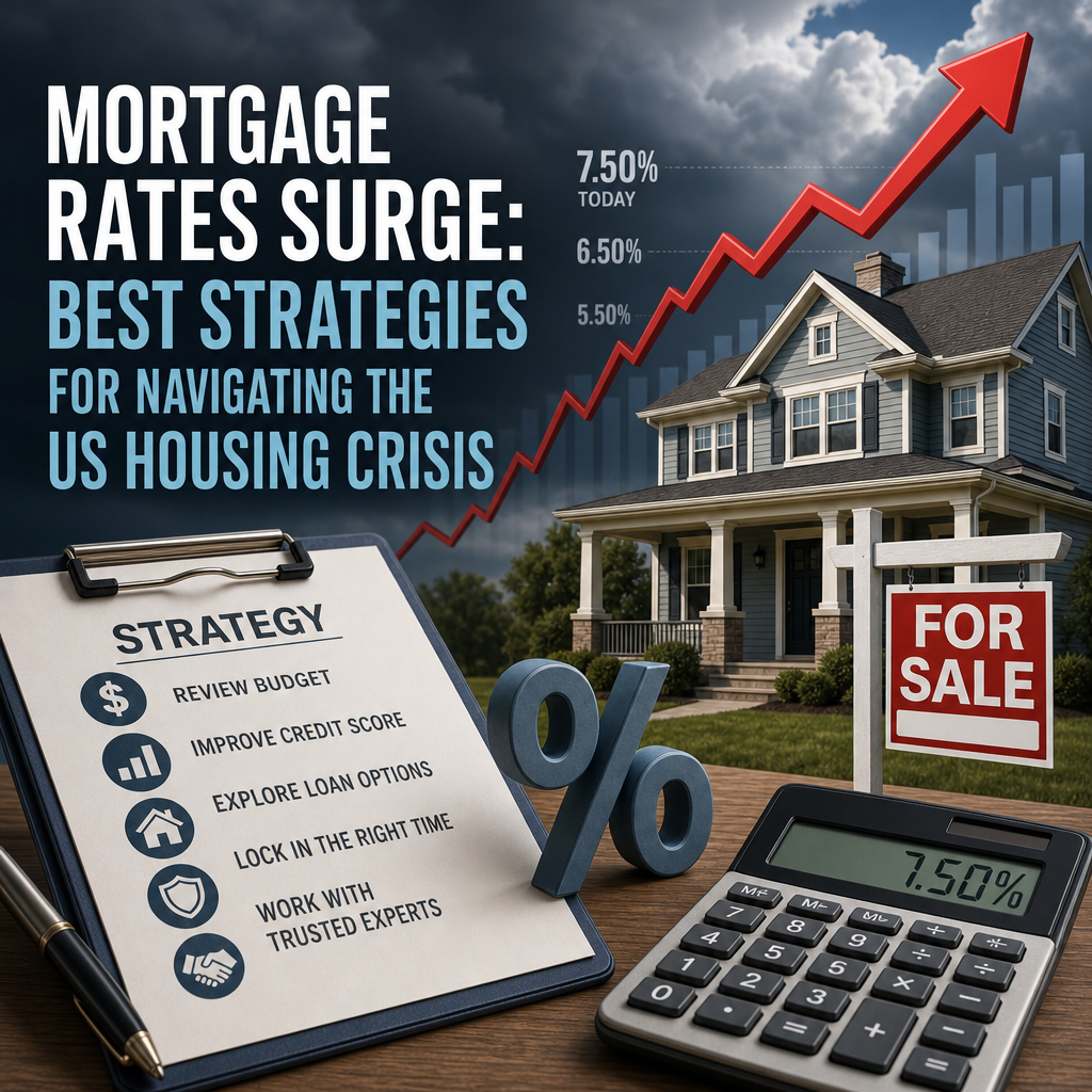Additional Illustration of Mortgage Rates Surge: Best Strategies for Navigating the US Housing Crisis