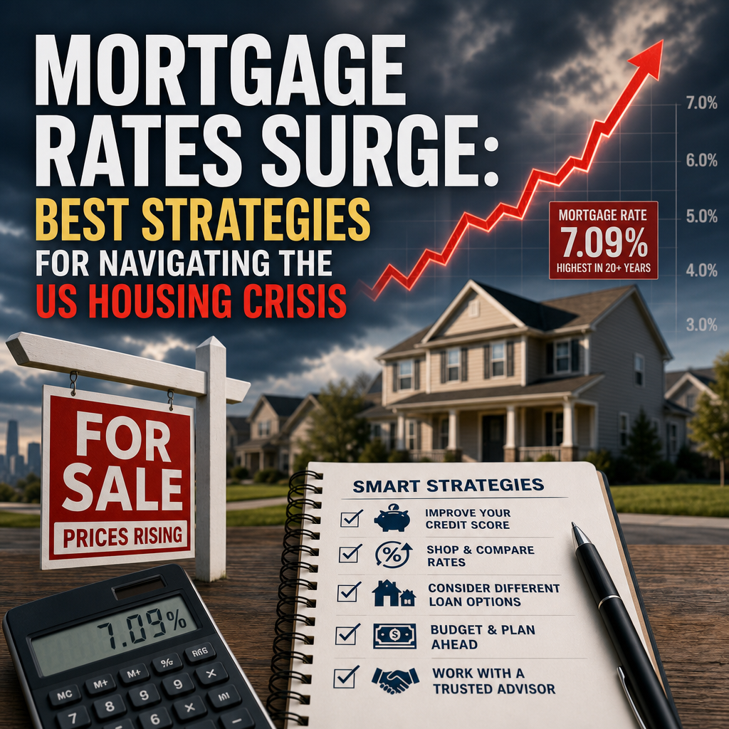 Additional Illustration of Mortgage Rates Surge: Best Strategies for Navigating the US Housing Crisis