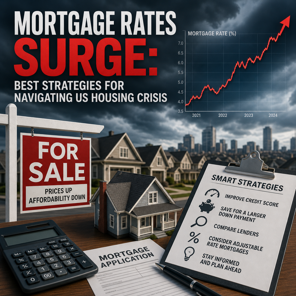 Additional Illustration of Mortgage Rates Surge: Best Strategies for Navigating US Housing Crisis